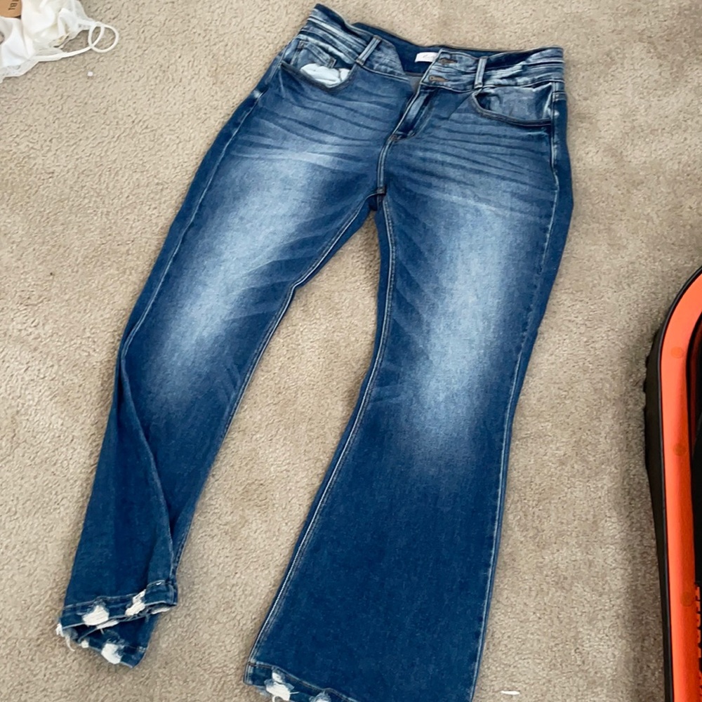 High rise kanCan flare jeans